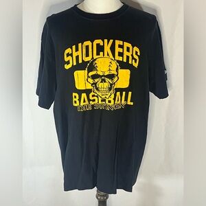 Champion Wichita State Shockers Baseball Die Swingin Mens Vintage T-Shirt